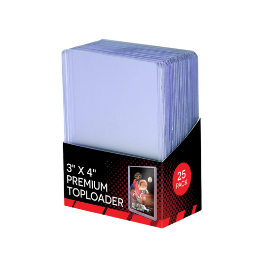 3"x4" Premium Toploader
